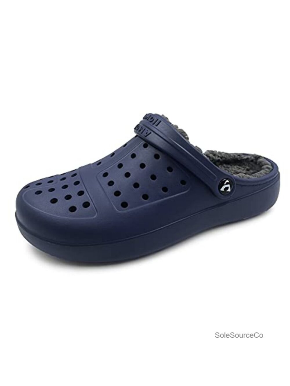 Winter Fleece Clog Fur Lined House Slippers Slip Resistant